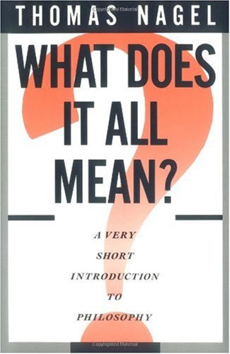 What Does It All Mean? A Very Short Introduction to Philosophy