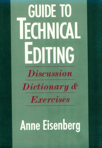 Guide to Technical Editing