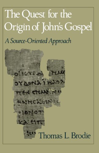 The Quest for the Origin of John's Gospel