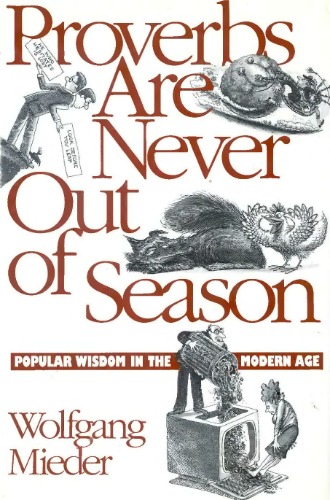 Proverbs Are Never Out of Season