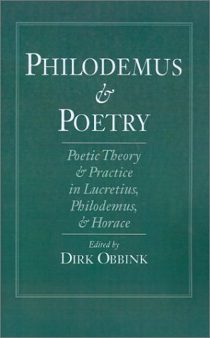 Philodemus and Poetry