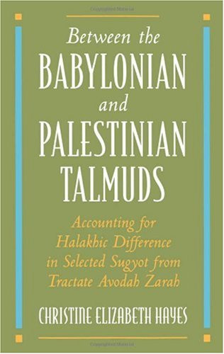 Between the Babylonian and Palestinian Talmuds