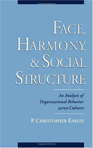 Face, Harmony, and Social Structure