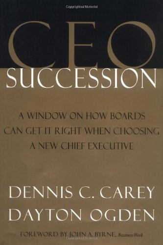 CEO Succession