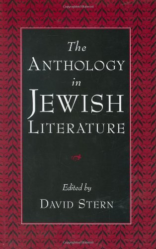 The Anthology in Jewish Literature