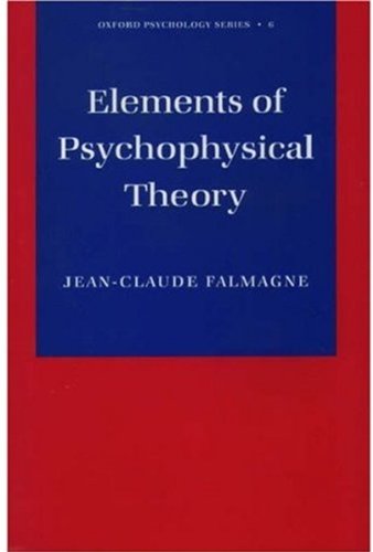 Elements of Psychophysical Theory