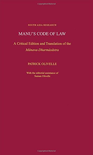 Manu's Code of Law