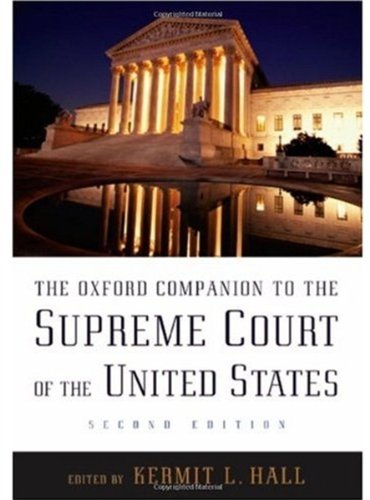 The Oxford Companion to the Supreme Court of the United States