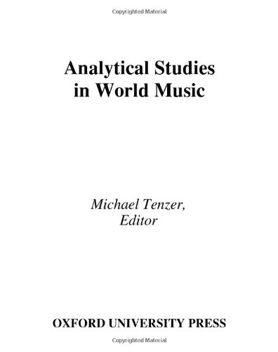 Analytical studies in world music