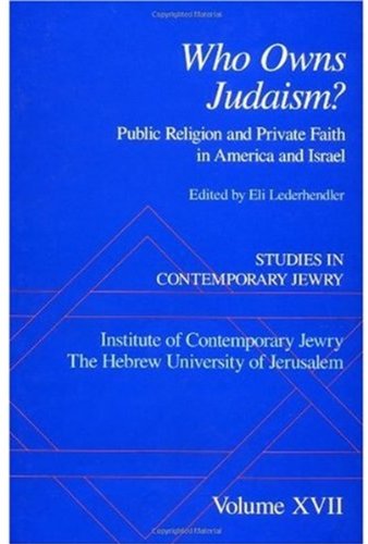 Studies in Contemporary Jewry