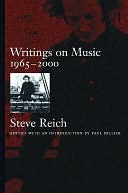 Writings on Music, 1965-2000