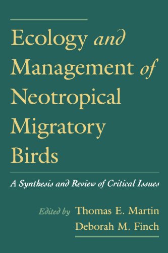 Ecology and management of neotropical migratory birds : a synthesis and review of critical issues