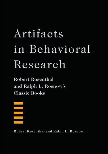 Artifacts in Behavioral Research