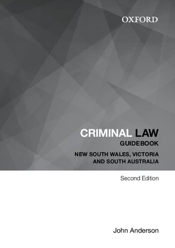 Criminal Law Guidebook