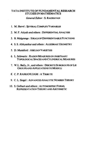 Abelian Varieties