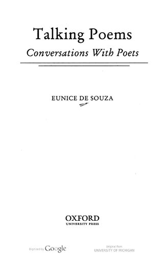 Talking Poems