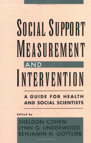 Social Support Measurement and Intervention