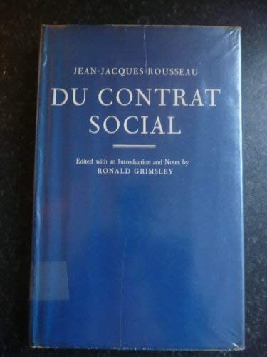 Du contrat social;