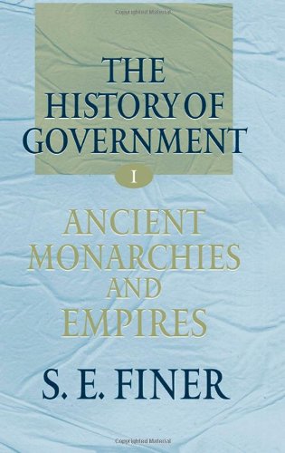 History of Government from the Earliest Times (3 Volumes)