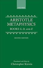 Metaphysics, Books 4-6