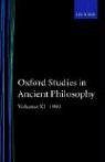 Oxford Studies in Ancient Philosophy