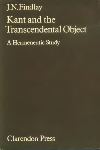 Kant and the Transcendental Object