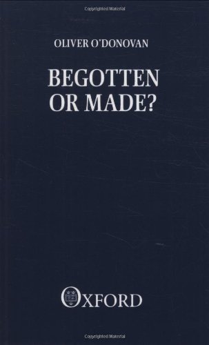 Begotten or Made