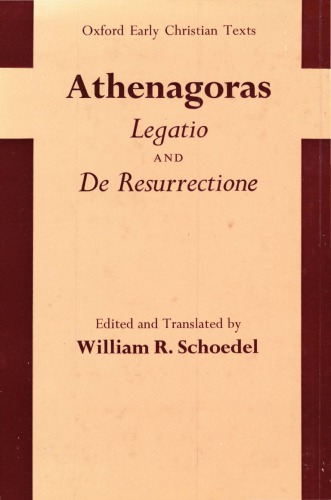 Legatio and de Resurrectione