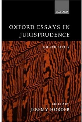 Oxford Essays in Jurisprudence