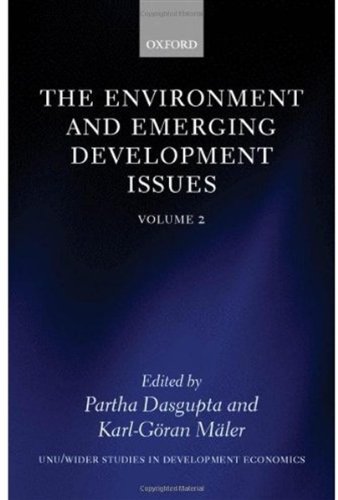 The Environment and Emerging Development Issues