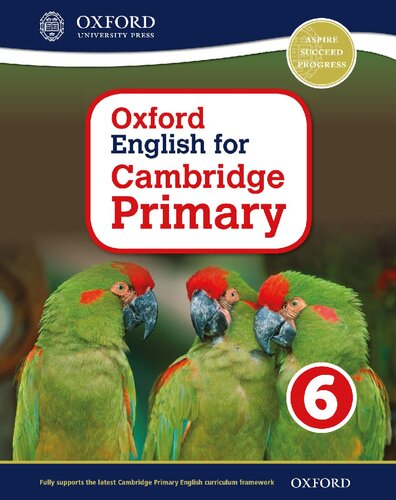 Oxford English for Cambridge Primary Student Book 6