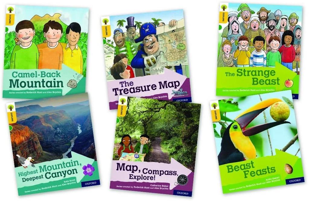 Oxford Reading Tree Explore with Biff, Chip and Kipper Level 5. Mixed Pack of 6