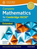 Complete Mathematics for Cambridge IGCSE® Student Book