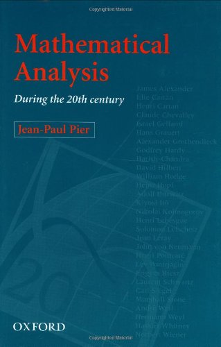 Mathematical Analysis During the 20th Century