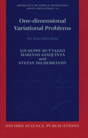 One-Dimensional Variational Problems