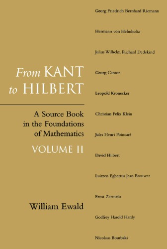 From Kant to Hilbert / 2.