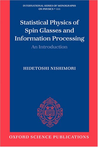 Statistical Physics of Spin Glasses and Information Processing