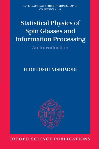 Statistical Physics Of Spin Glasses And Information Processing