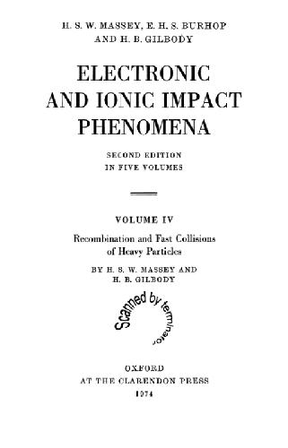 Electronic &amp; Ionic Impact Phenomena V14 2e