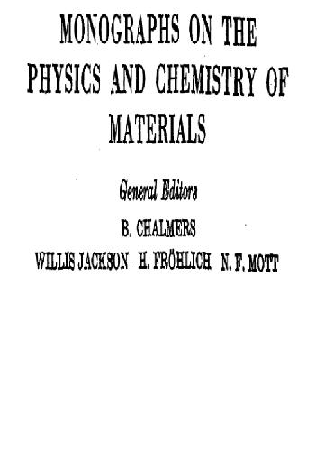 Theory of Dielectrics