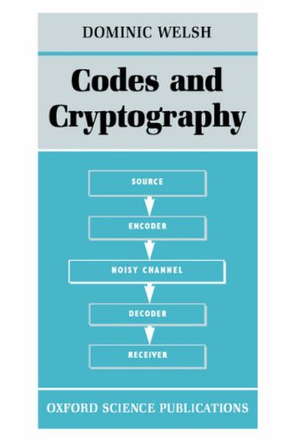 Codes And Cryptography