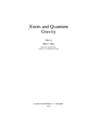 Knots and Quantum Gravity