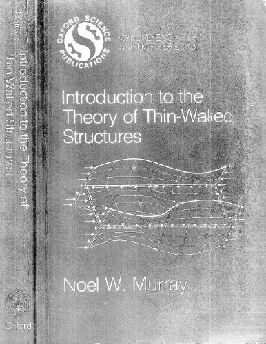 Introduction to the Theory of Thin-Walled Structures