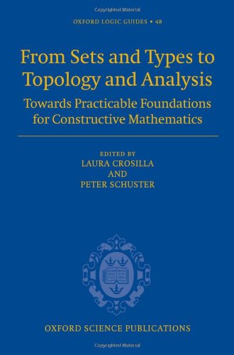 From Sets and Types to Topology and Analysis