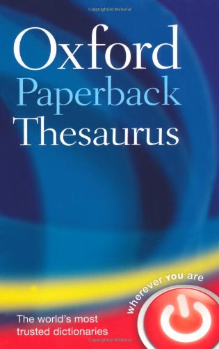 Oxford Paperback Thesaurus (Spanish Edition)