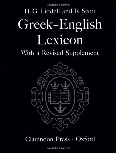 A Greek-English Lexicon