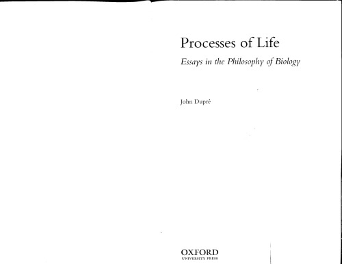 Processes of Life