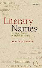 Literary Names