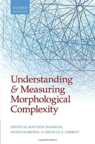 Understanding and Measuring Morphological Complexity