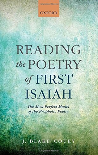 Reading the Poetry of First Isaiah